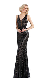 JVN JVN67248 Black-Nude