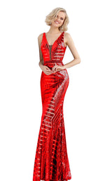 JVN JVN67248 Red-Nude