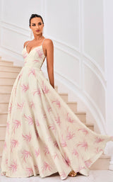 Jadore J24052 Pink Print
