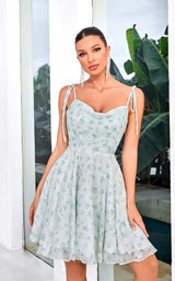Jadore J24081 Green Print