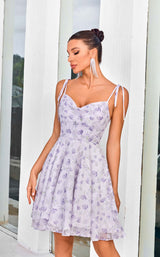 Jadore J24081 Purple Print