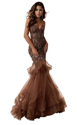 Jasz Couture 6241 Coffee