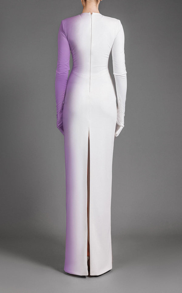 Jean Louis Sabaji 60072 White/Purple Ombre