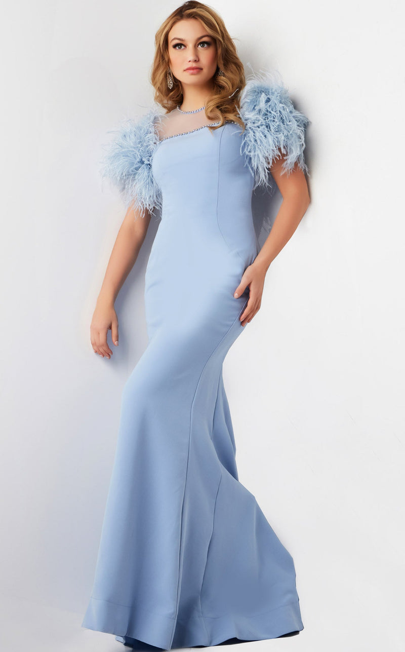 Jovani 07432 Light Blue