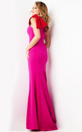 Jovani 220450 Fuchsia Red