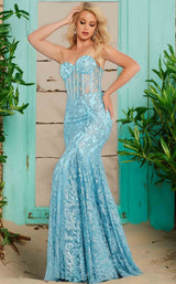Jovani 22601 Turquoise