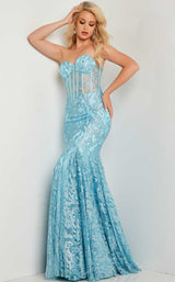 Jovani 22601 Turquoise