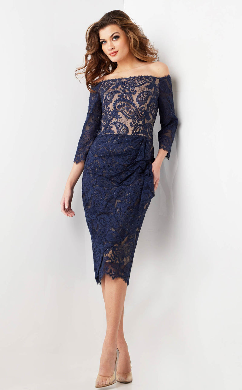 Jovani 23814 Navy