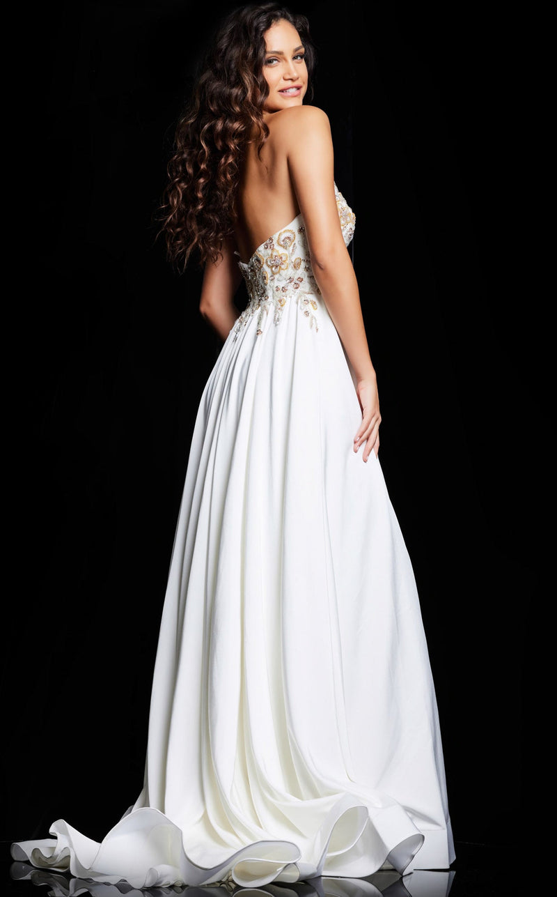Jovani 23937 Off White