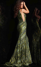 Jovani 24031 Olive Lime