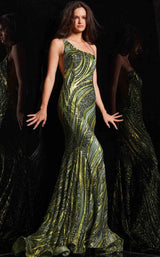 Jovani 24031 Olive Lime