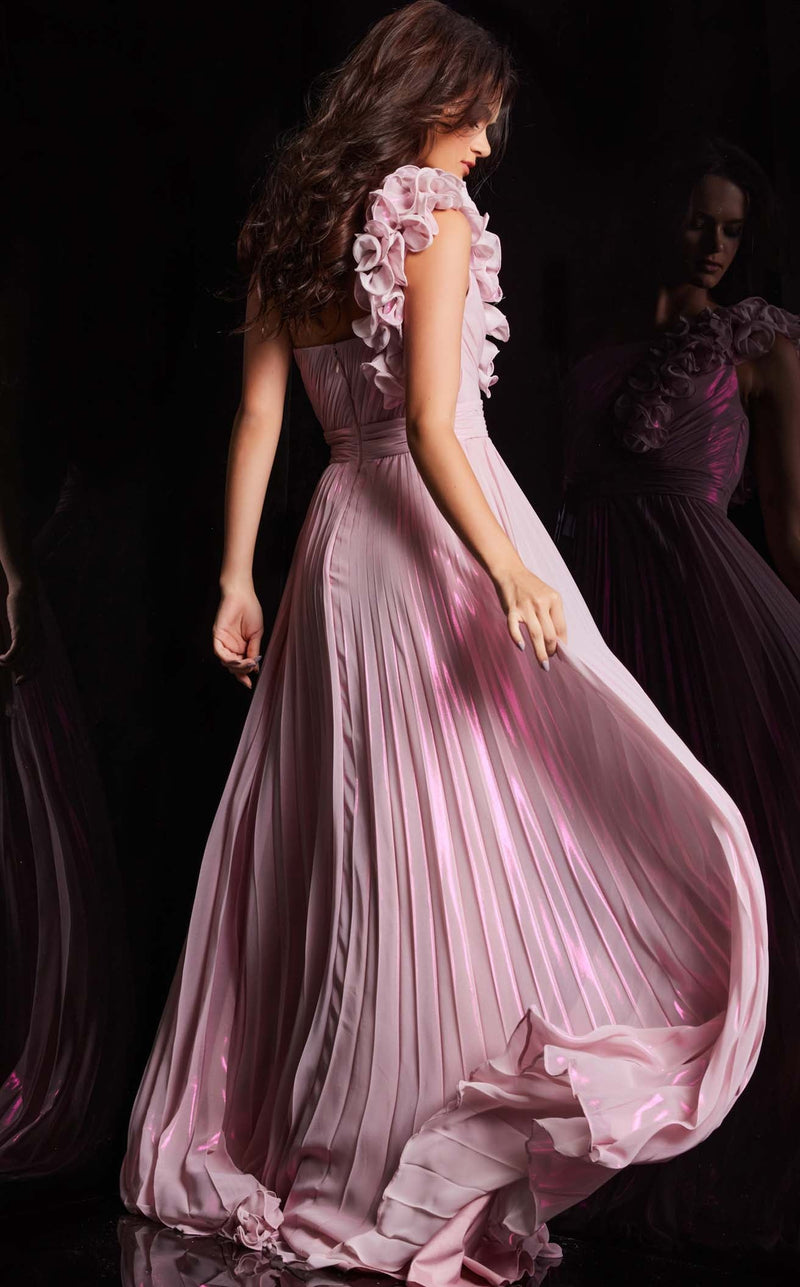 Womens Dresses Pink Empire Waist Dress Jovani 26248 Dress Womens Dresses Pink Empire Waist Dress Jovani 26248 Dress