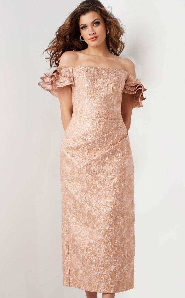 Jovani 25667 Rose Gold