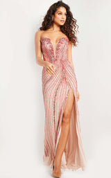 Jovani 26043 Nude/Red