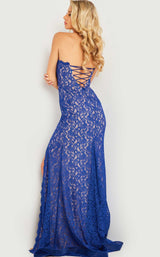 Jovani 26051 Royal/Nude