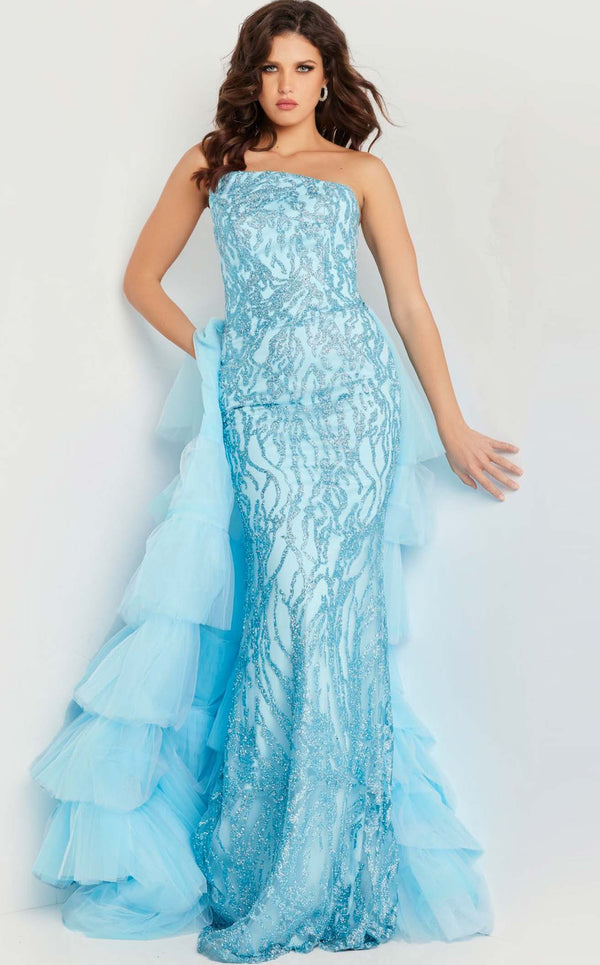 Jovani 26119 Turquoise