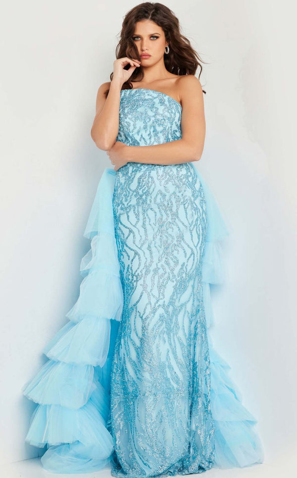 Jovani 26119 Turquoise
