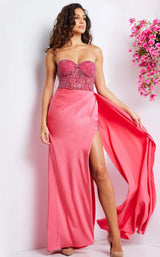 Jovani 26165 Hot Pink