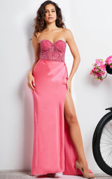 Jovani 26165 Hot Pink