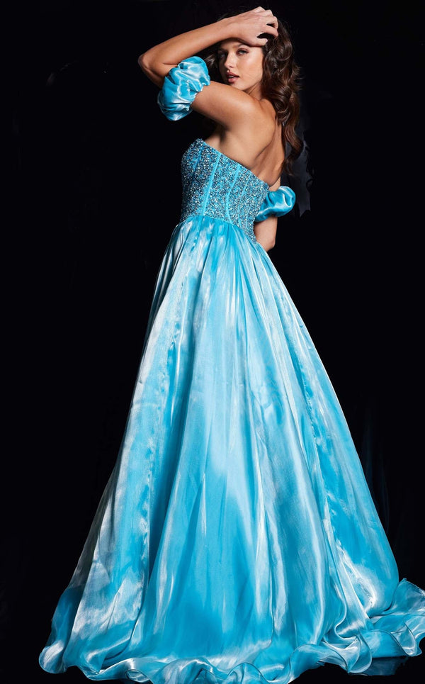 Jovani 36591 Aqua