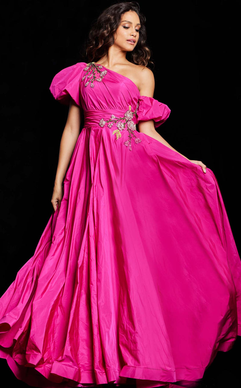 Jovani 36872 Fuchsia