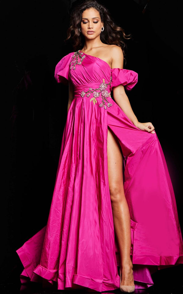 Jovani 36872 Fuchsia