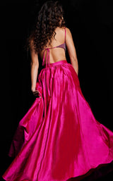 Jovani 37045 Fuchsia