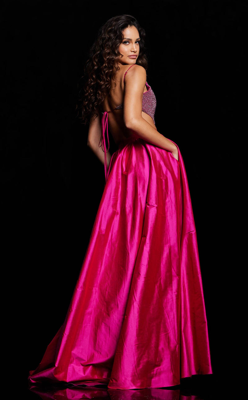 Jovani 37045 Fuchsia