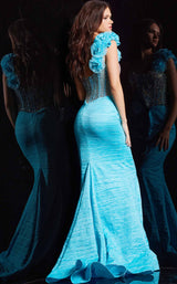 Jovani 37268 Turquoise