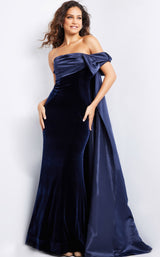 Jovani 37391 Navy/Navy