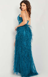 Jovani 37435 Teal