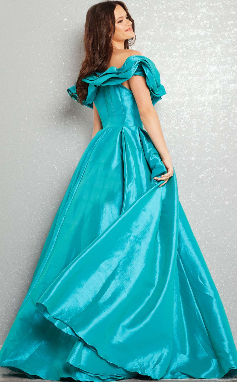 Jovani 37476 Aqua