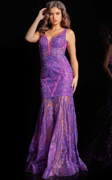 Jovani 37541 Purple