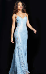 Jovani 37648 Light Blue