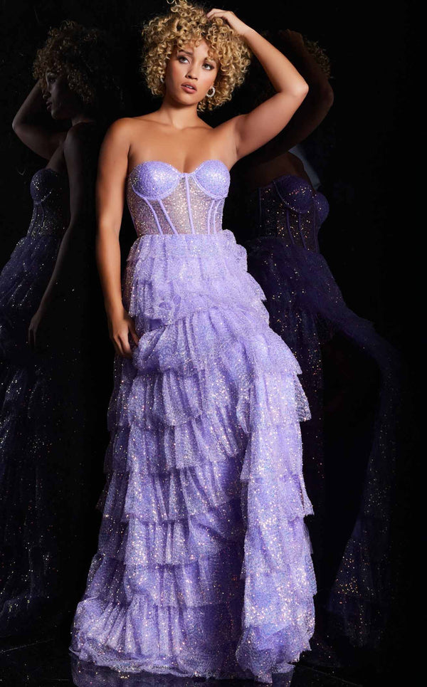 Jovani 38165 Lilac