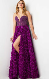 Jovani 38318 Purple