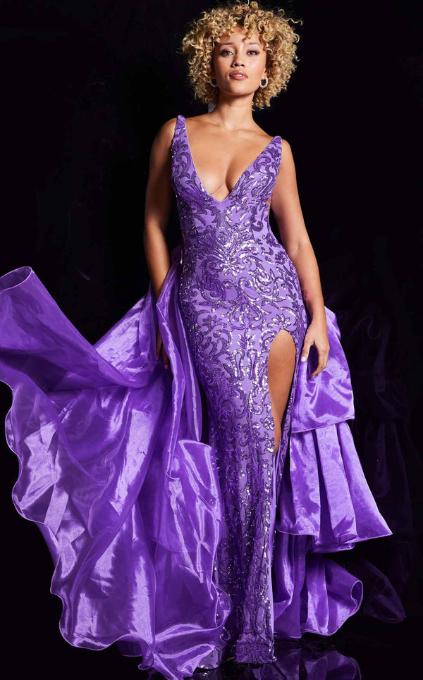 Jovani 38336 Pink/Lilac