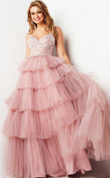 Jovani 38577 Dusty Pink
