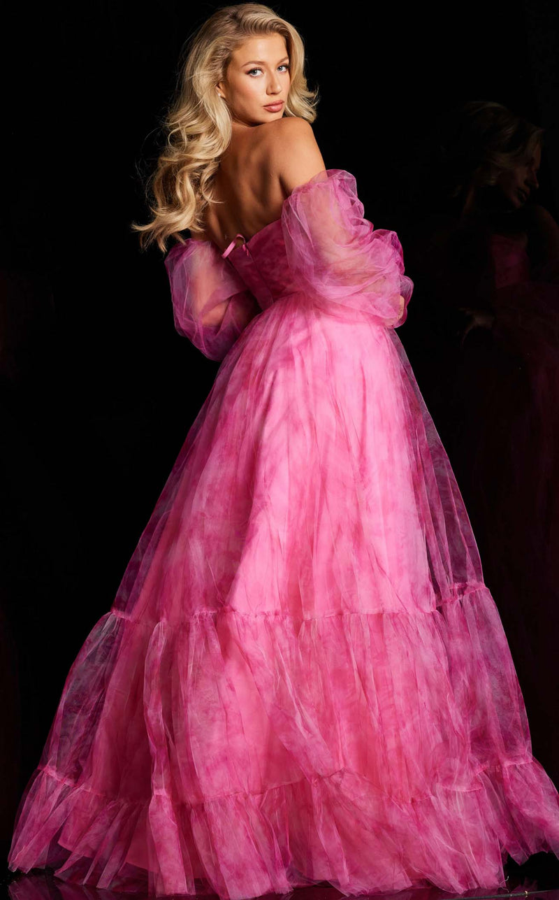 Jovani 38605 Fuchsia
