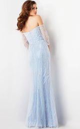 Jovani 38614 Light Blue
