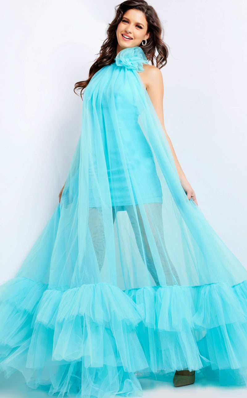 Jovani 38720 Turquoise