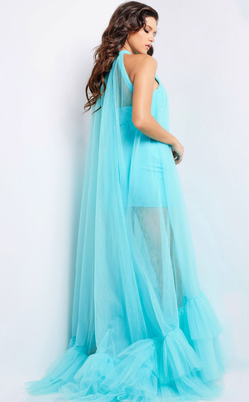 Jovani 38720 Turquoise