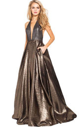 Jovani 57237 Gold/Silver