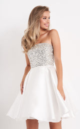 Jovani K00722 Off-White