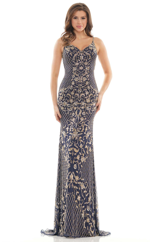 Colors Dress K122 Dress Navy
