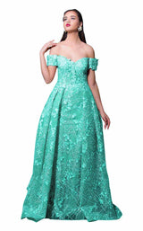 MNM Couture K3567 Aqua