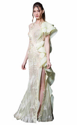 Mnm Couture K3608 Yellow
