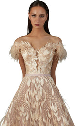 MNM Couture K3659 Peach