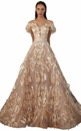 MNM Couture K3659 Peach