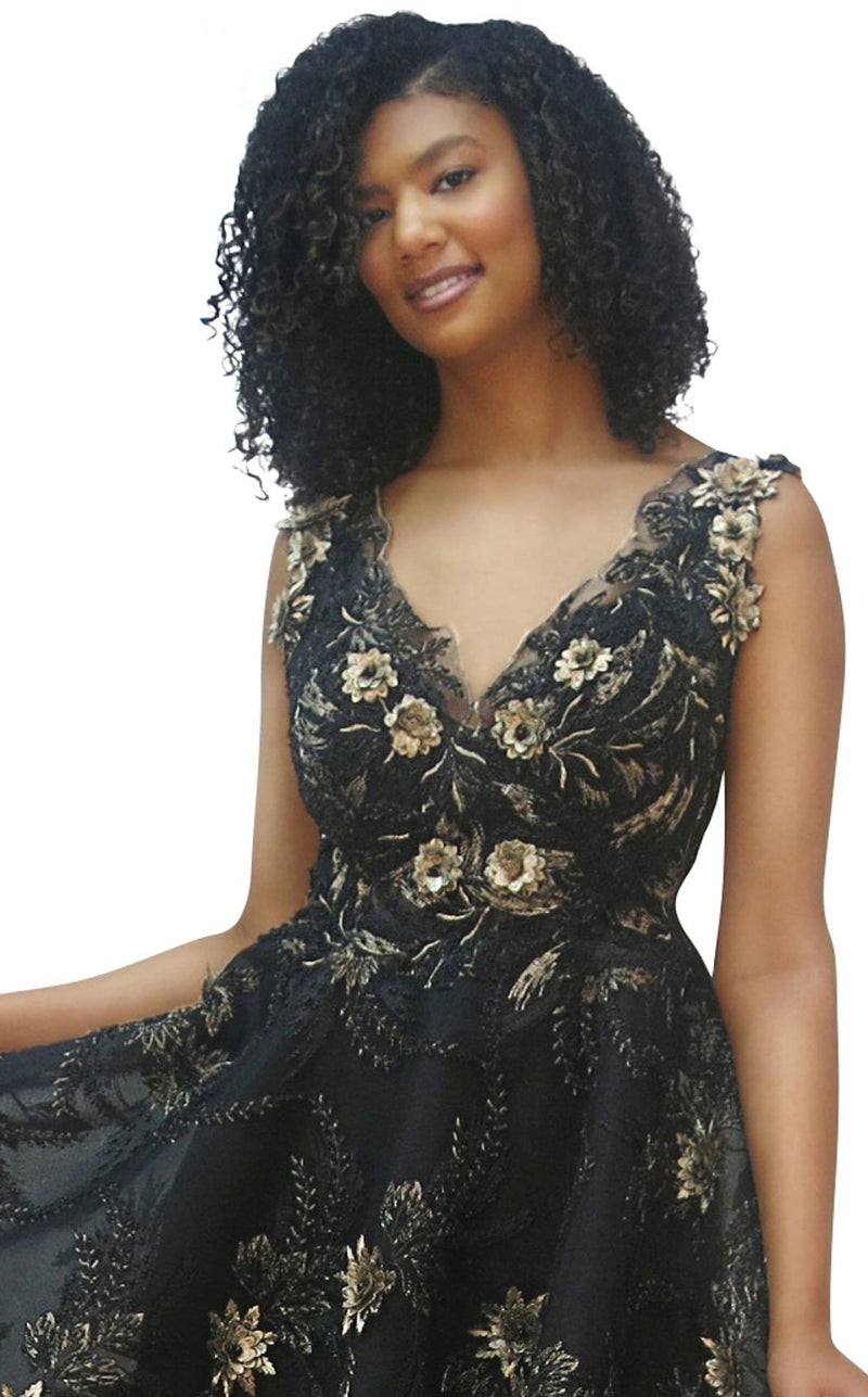 MNM Couture K3675 Black